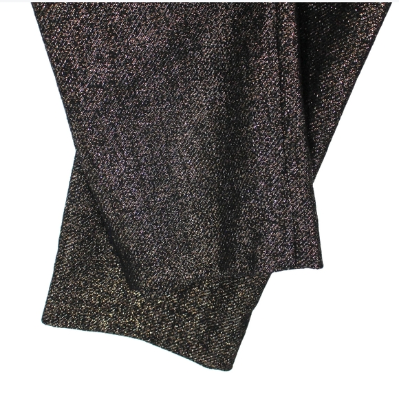Veronica Beard Stila Black Gold Wool Blend Ankle Pants Size 00 NWT - Picture 11 of 11